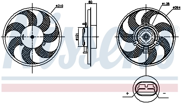 Ventilator radiator racire
