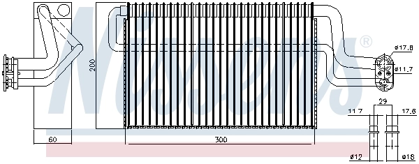 Evaporator, aer conditionat