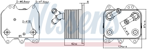 Radiator ulei / termoflot