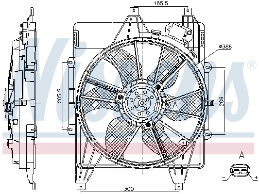 Ventilator radiator racire