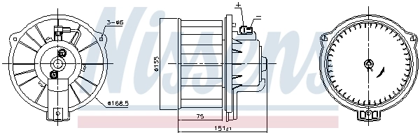 Ventilator habitaclu