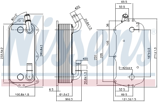 Radiator ulei / termoflot