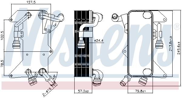 Radiator racire ulei cutie viteze automata
