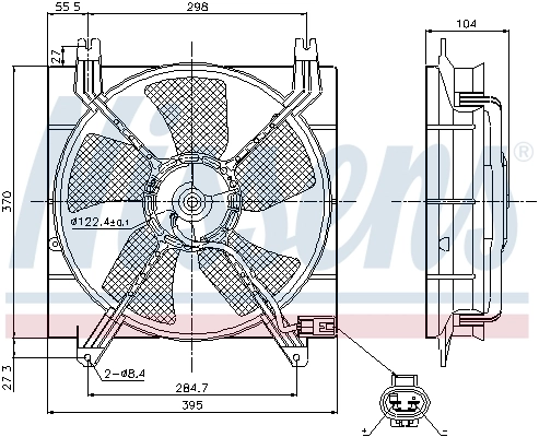 Ventilator radiator racire
