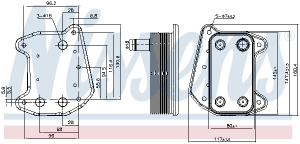 Radiator ulei / termoflot
