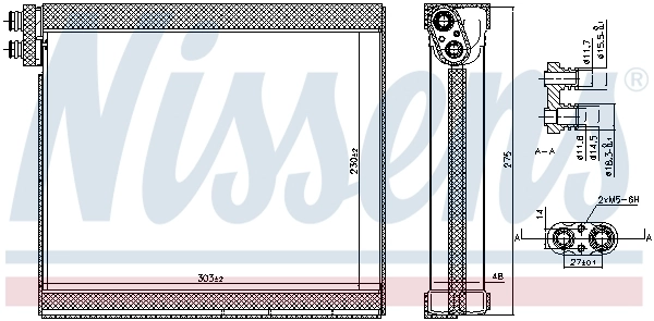 Evaporator aer conditionat