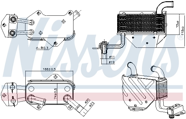 Radiator racire ulei cutie viteze automata