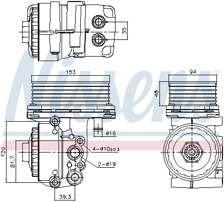 Radiator ulei / termoflot