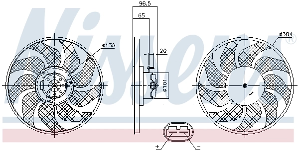 Ventilator radiator racire