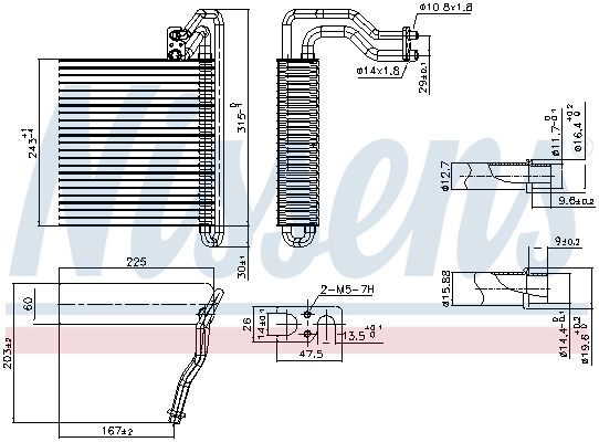 Evaporator aer conditionat