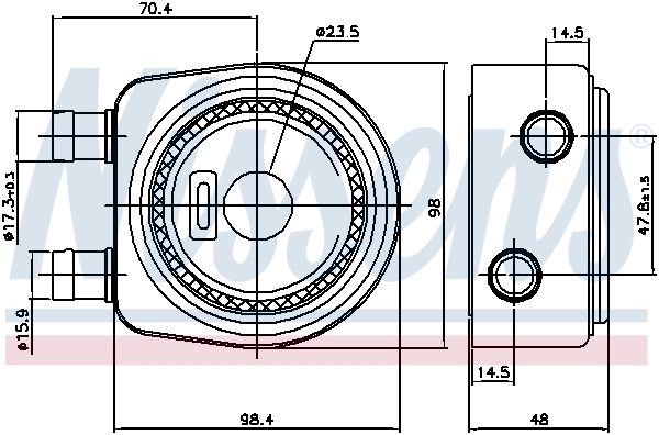 Radiator ulei / termoflot