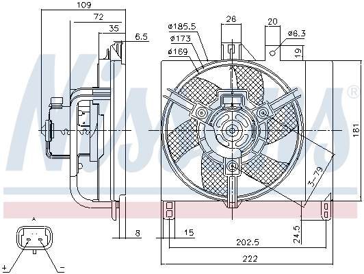 Ventilator radiator racire