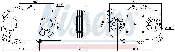 Radiator ulei / termoflot