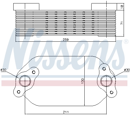 Radiator ulei / termoflot