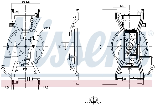 Ventilator radiator racire