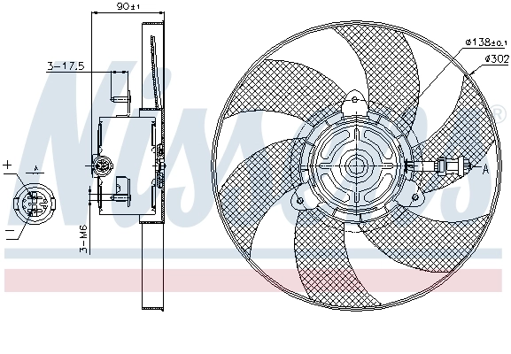 Ventilator radiator racire