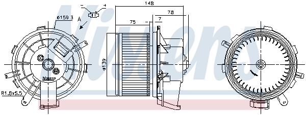 Ventilator habitaclu