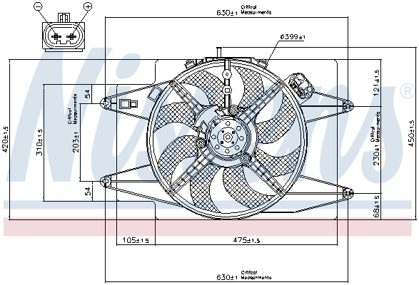 Ventilator radiator racire