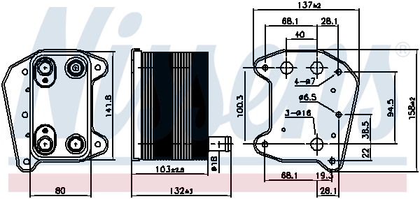 Radiator ulei / termoflot