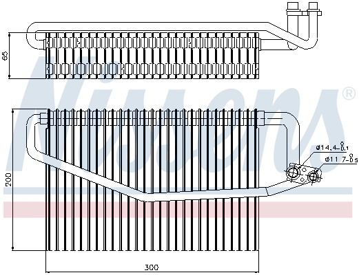 Evaporator aer conditionat