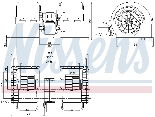 Ventilator habitaclu