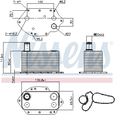 Radiator ulei / termoflot