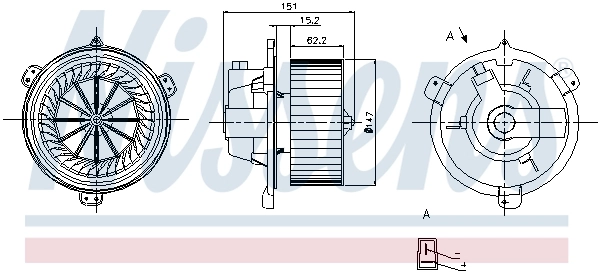 Ventilator habitaclu