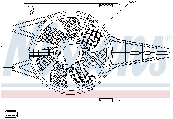 Ventilator radiator racire