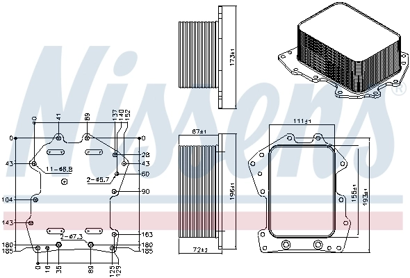Radiator ulei / termoflot