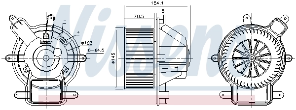 Ventilator habitaclu