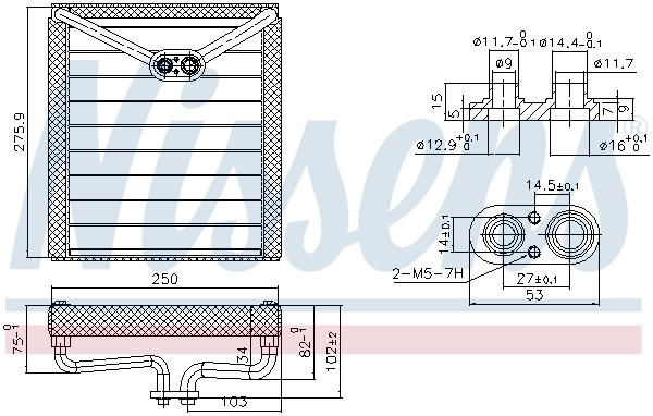 Evaporator aer conditionat