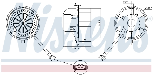 Ventilator, habitaclu