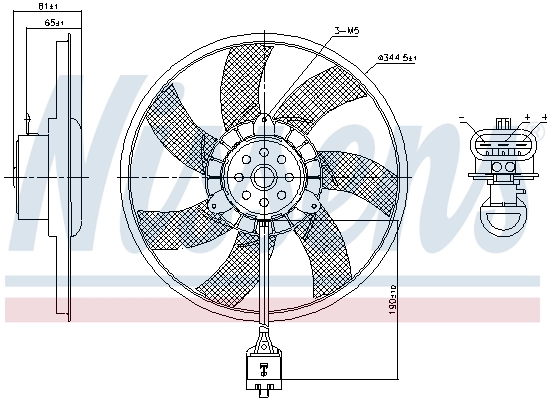 Ventilator radiator racire
