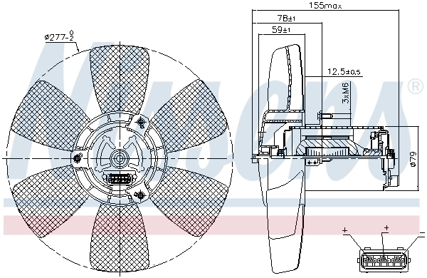 Ventilator radiator racire