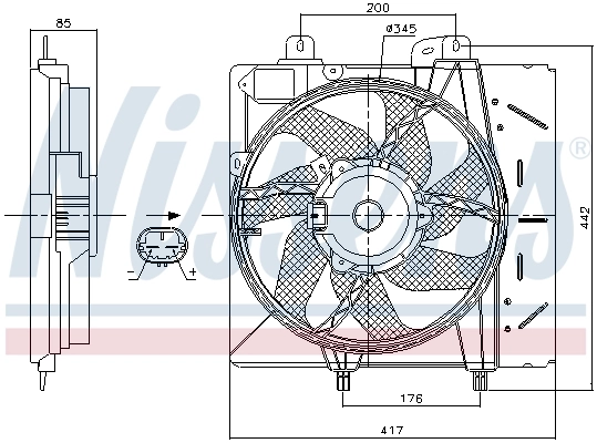 Ventilator radiator racire