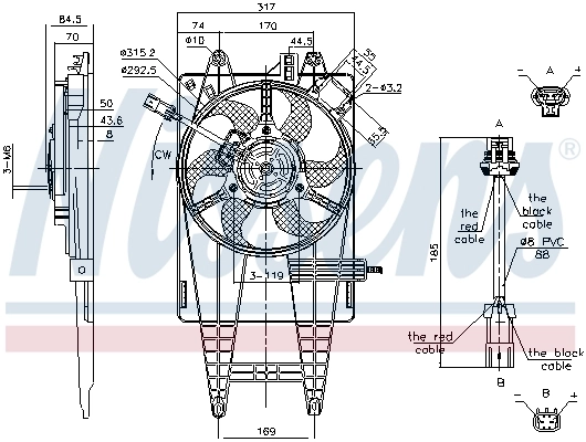 Ventilator radiator racire