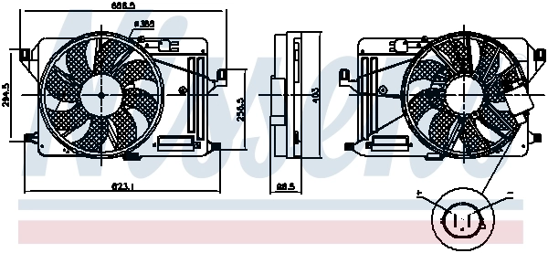 Ventilator radiator racire
