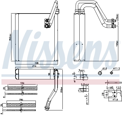 Evaporator aer conditionat