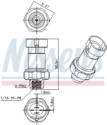 Comutator presiune aer conditionat