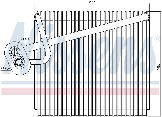 Evaporator aer conditionat