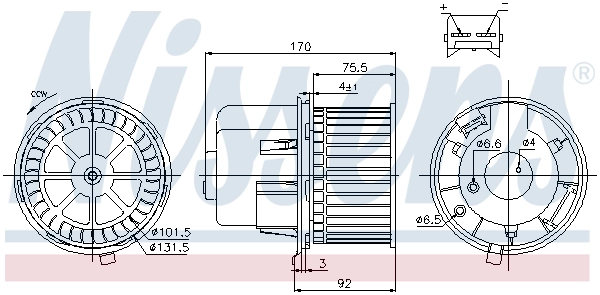 Ventilator habitaclu