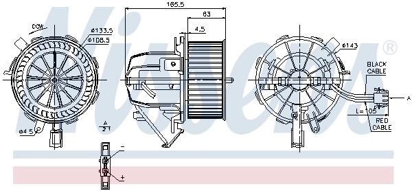 Ventilator habitaclu