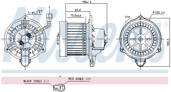 Ventilator habitaclu