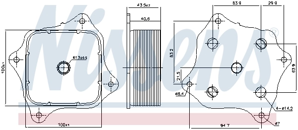 Radiator ulei / termoflot