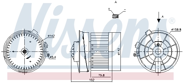 Ventilator habitaclu