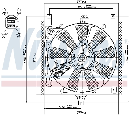 Ventilator radiator racire