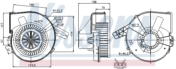 Ventilator habitaclu