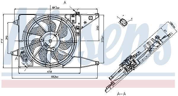 Ventilator radiator racire