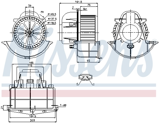 Ventilator habitaclu