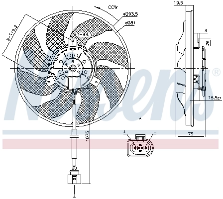 Ventilator radiator racire